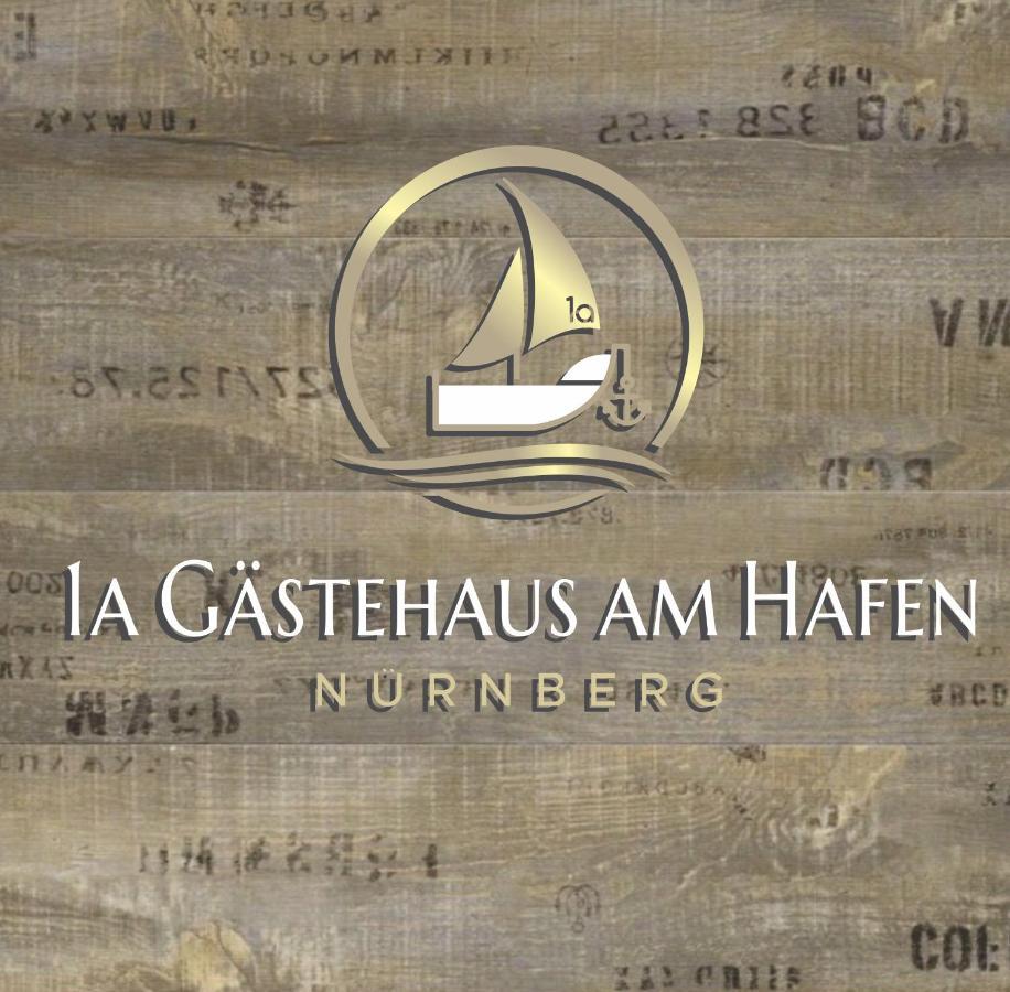 1A Gaestehaus Am Hafen Norimberga Esterno foto